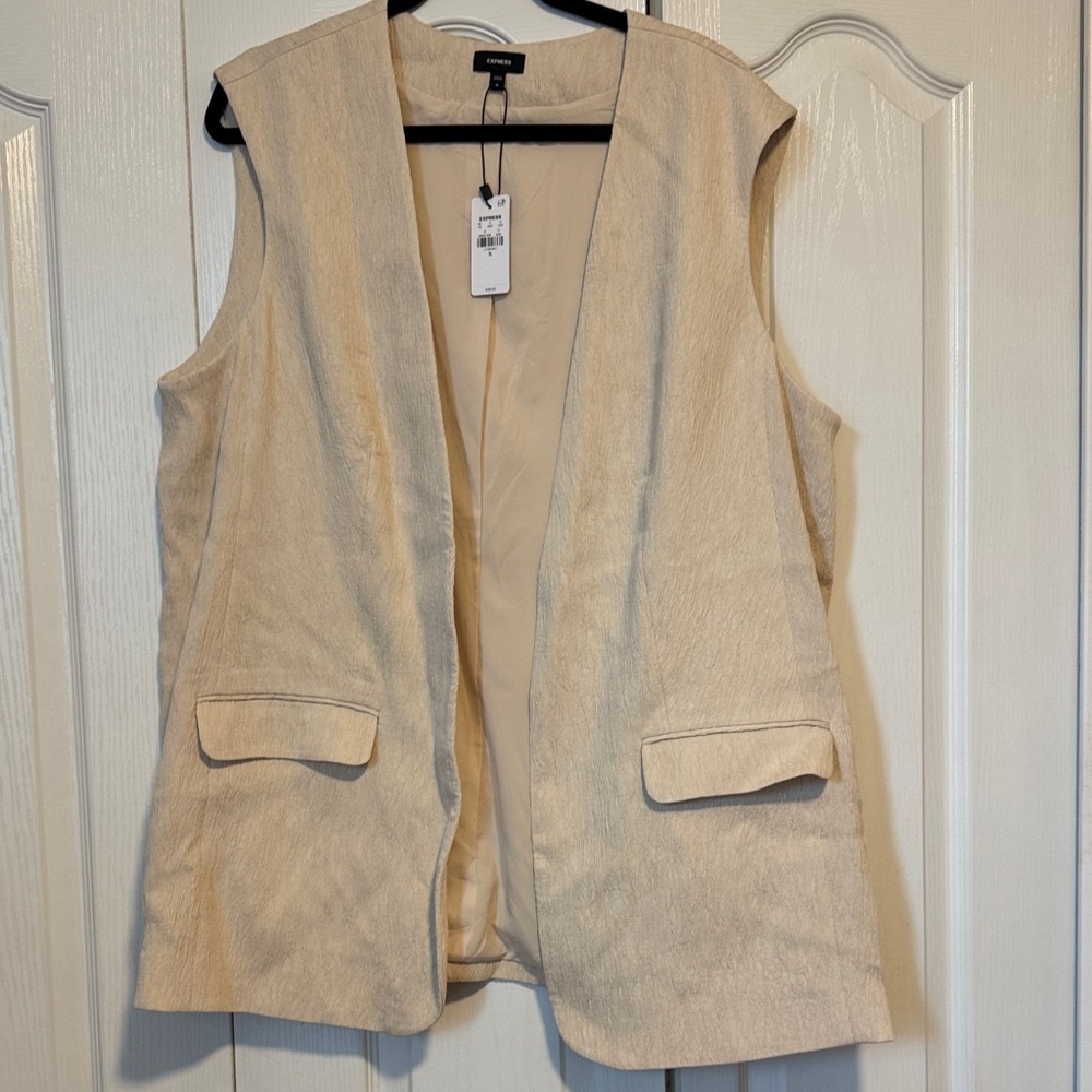 Express Cream Women's Vest